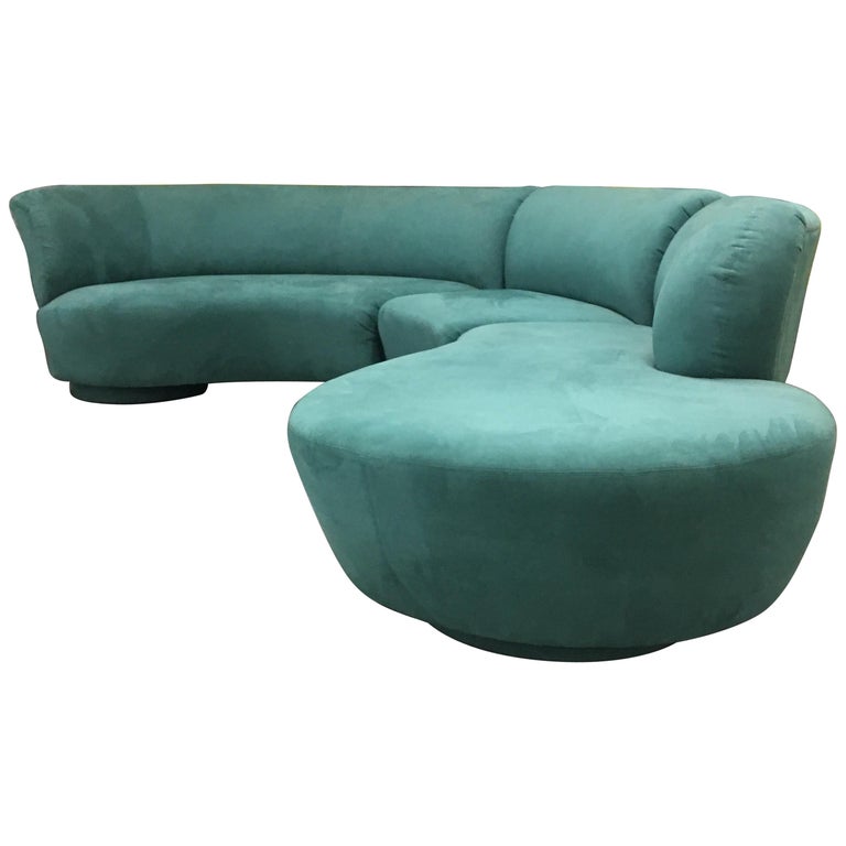 Vladimir Kagan Sectional 'Cloud' Sofa for Weiman For Sale at 1stdibs