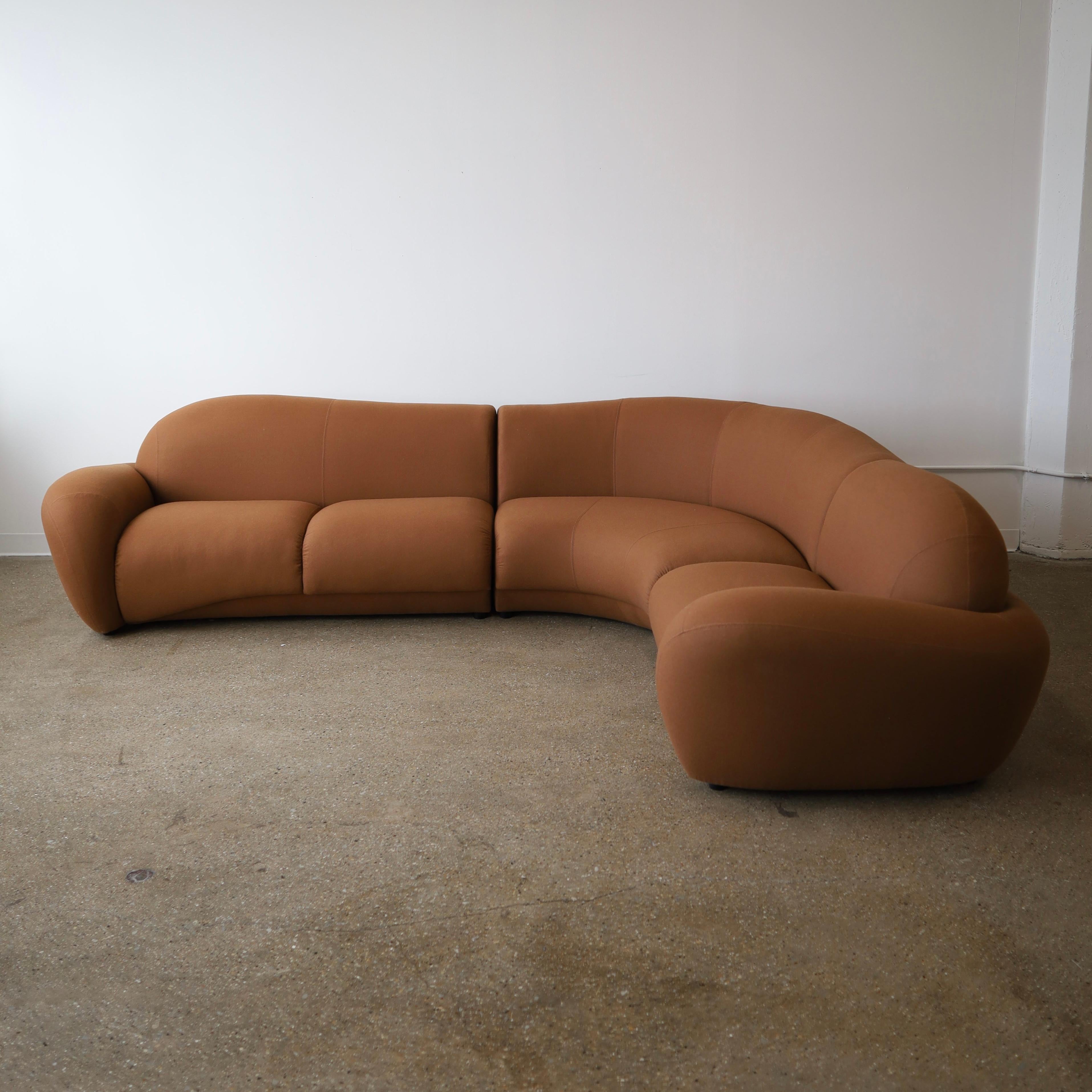 Vladimir Kagan Sectional für Preview im Zustand „Gut“ im Angebot in Chicago, IL
