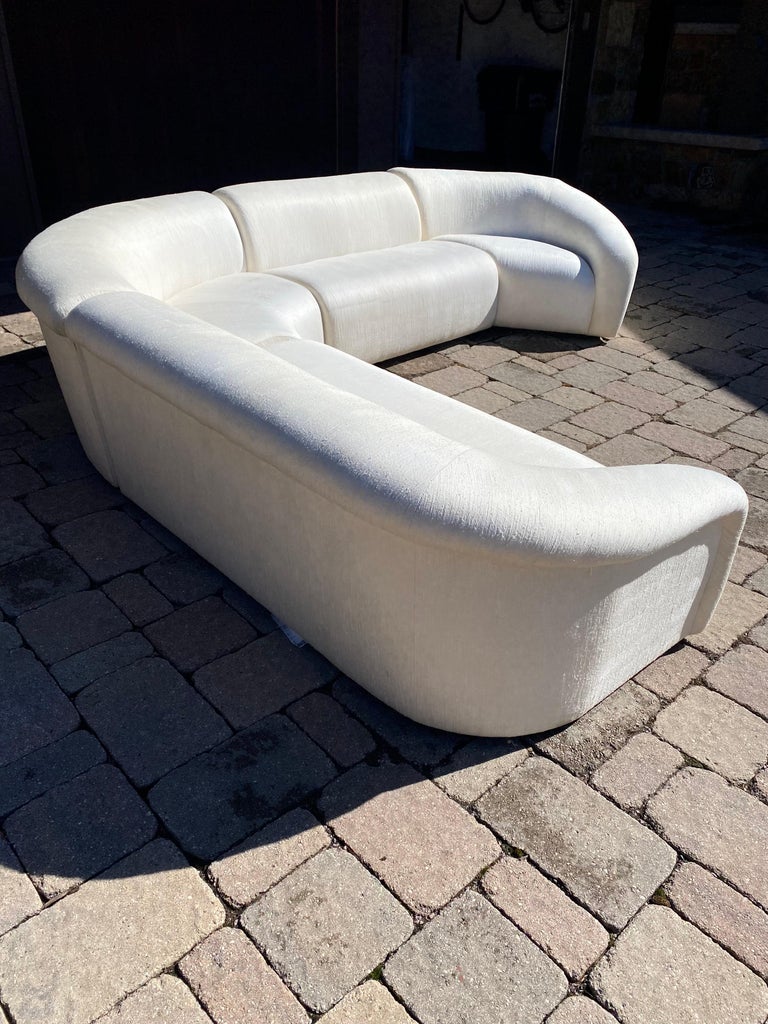 North American Vladimir Kagan Sectional Sofa by Preview, circa 1990s For Sale