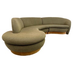 Vladimir Kagan Style Sectional Sofa by Preview