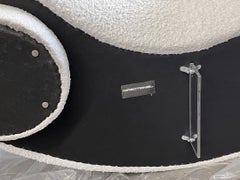 Vladimir Kagan Serpantine Cloud Sofas in Ivory Boucle, A Pair