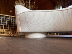 Canapé nuage serpentin Vladimir Kagan pour Directional, 1980