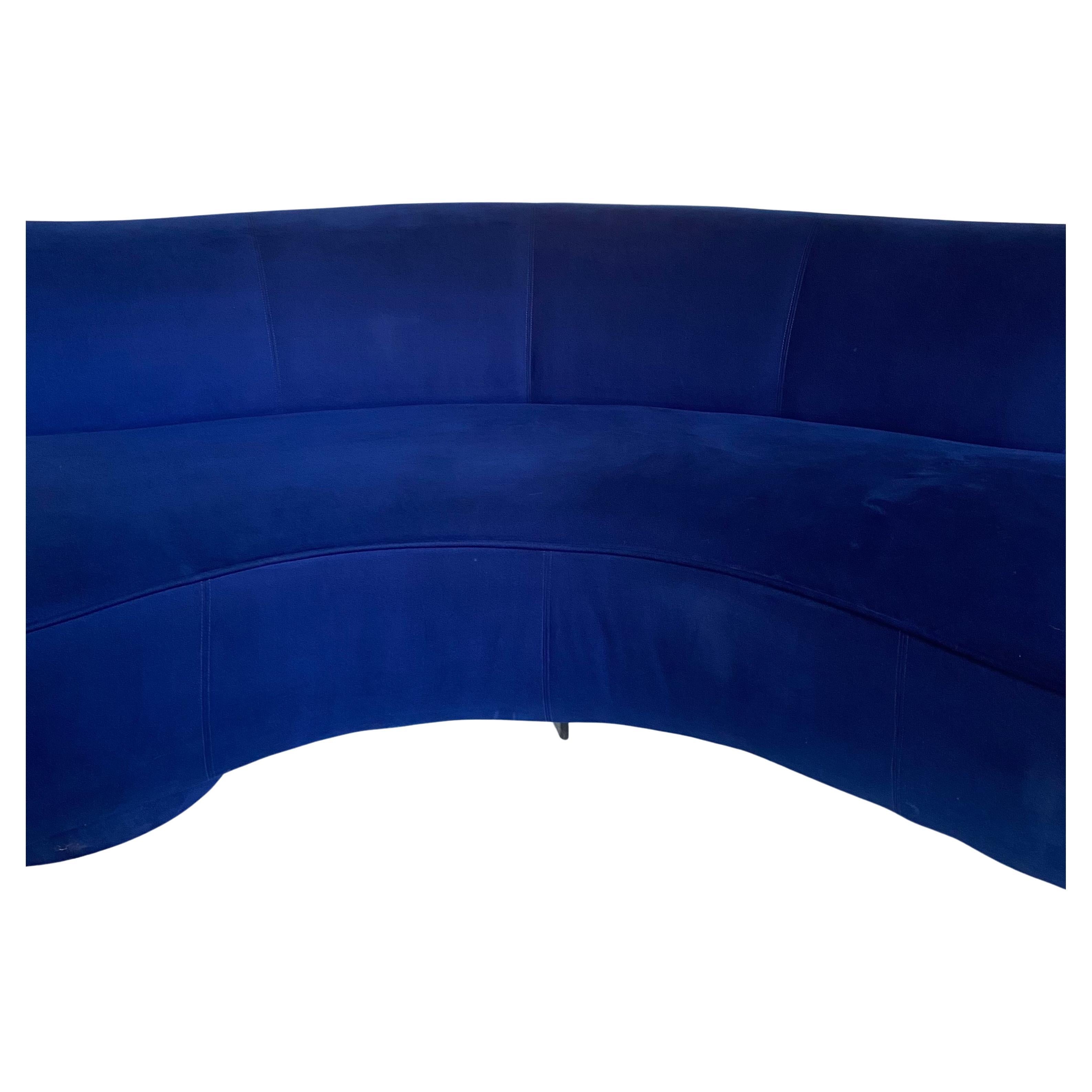 Vladimir Kagan Serpentine Cloud Sofa for Directional, Signed  For Sale 4