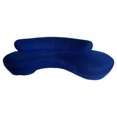 Divano a nuvola serpentina Vladimir Kagan per Directional, firmato