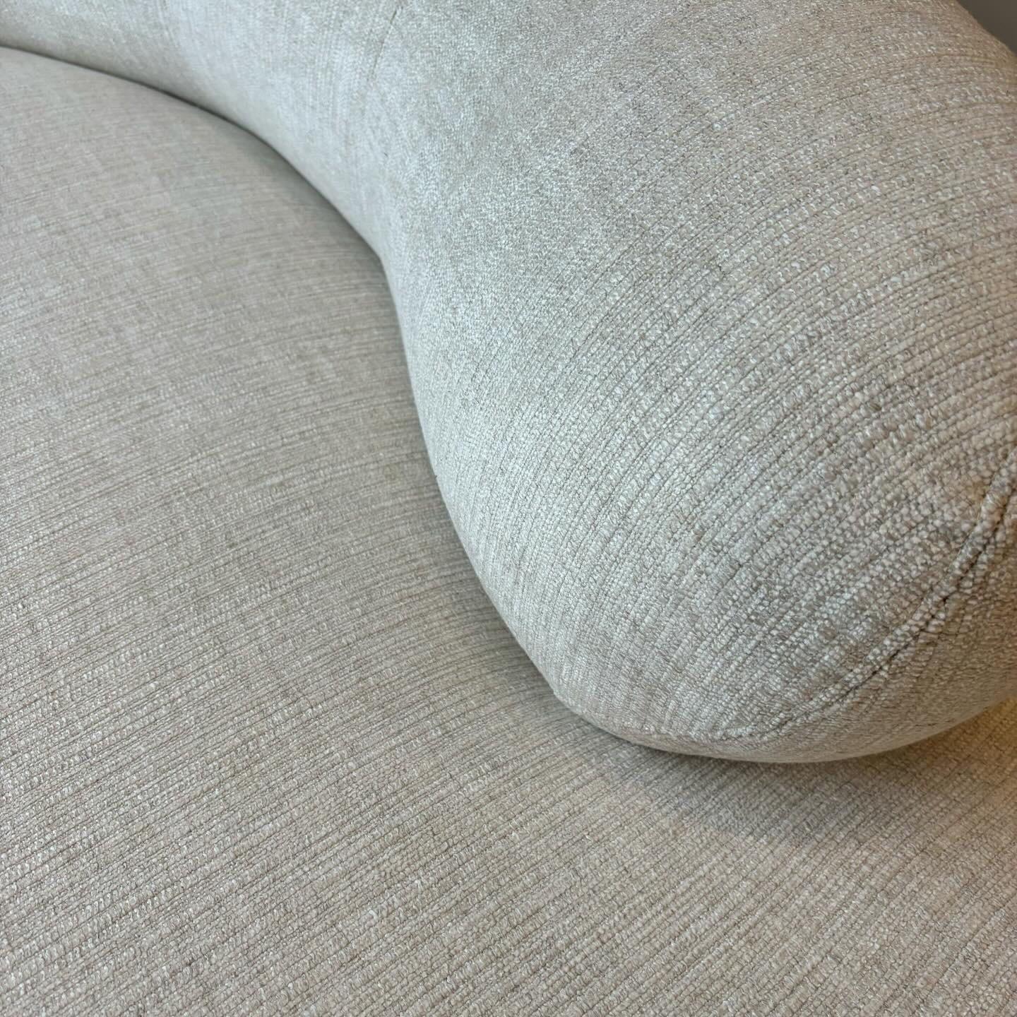 Mid-Century Modern Canapé serpentin Vladimir Kagan par Directional en vente