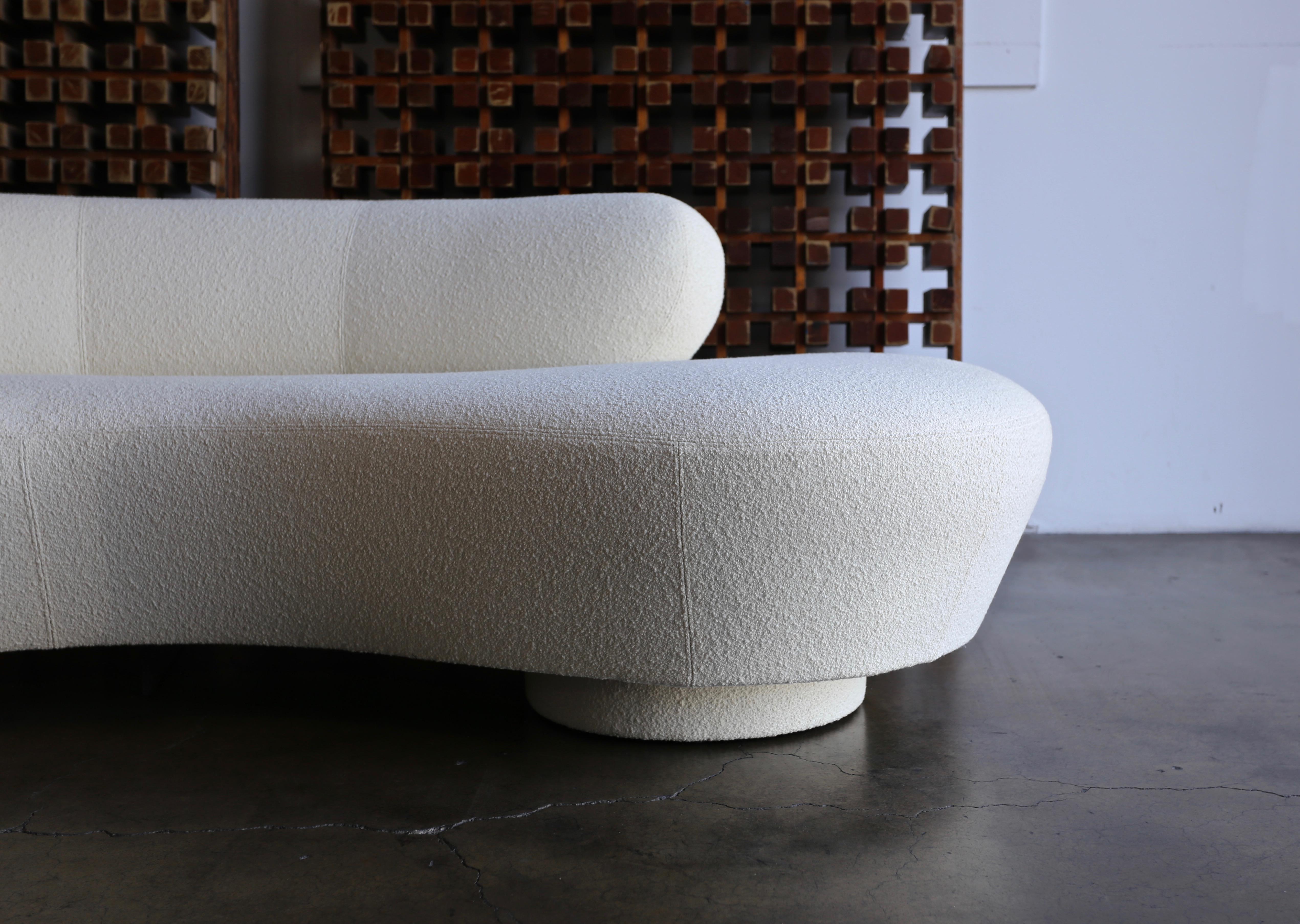 American Vladimir Kagan Serpentine Sofa