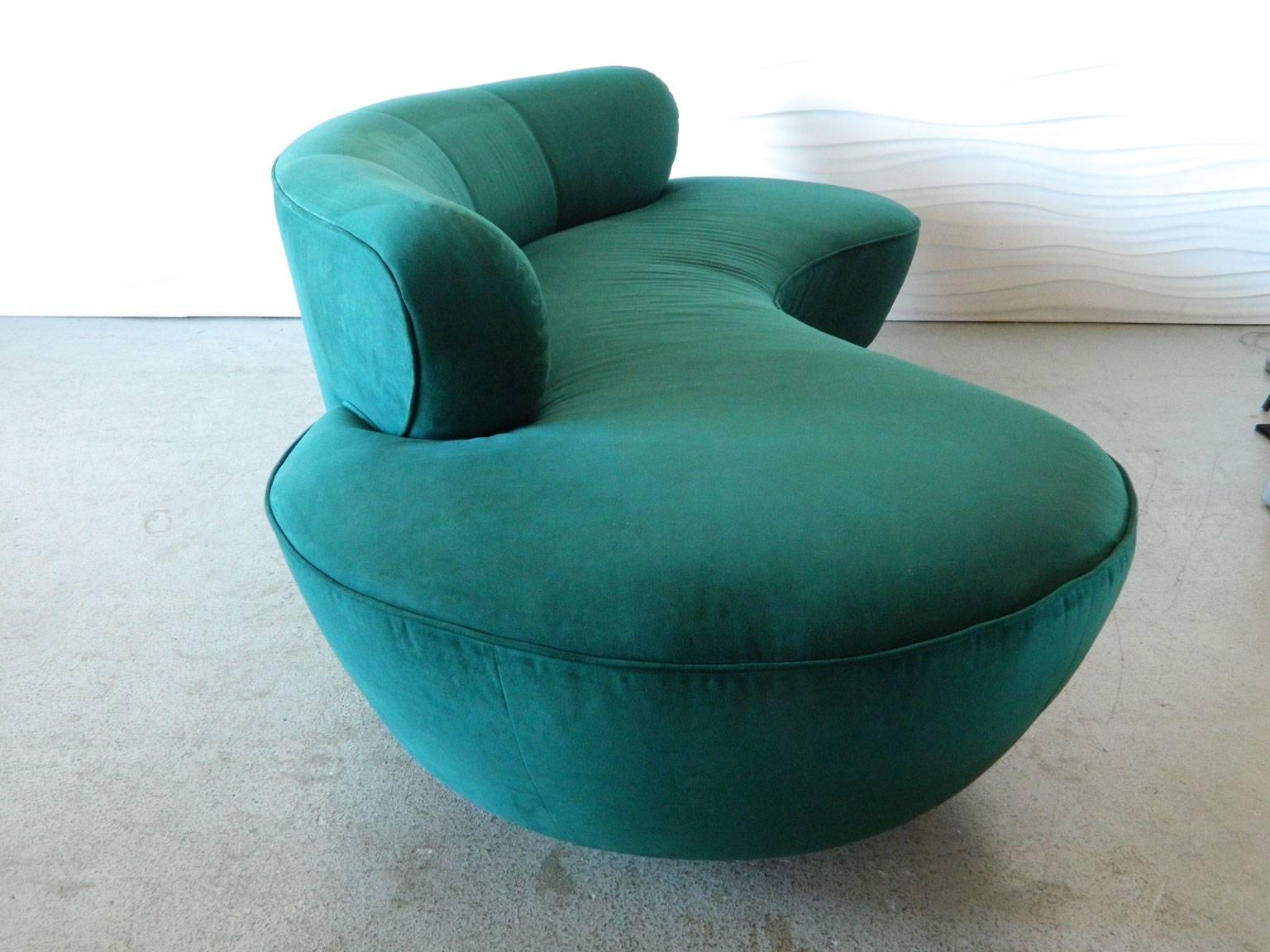 Vladimir Kagan Serpentine Sofa For Sale 1