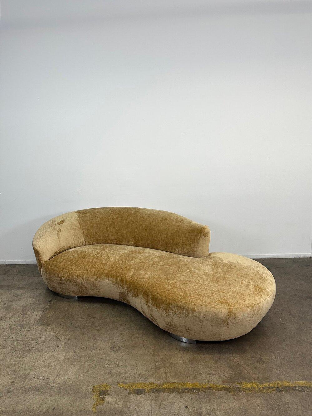 Vladimir Kagan Serpentine Style Sofa 1