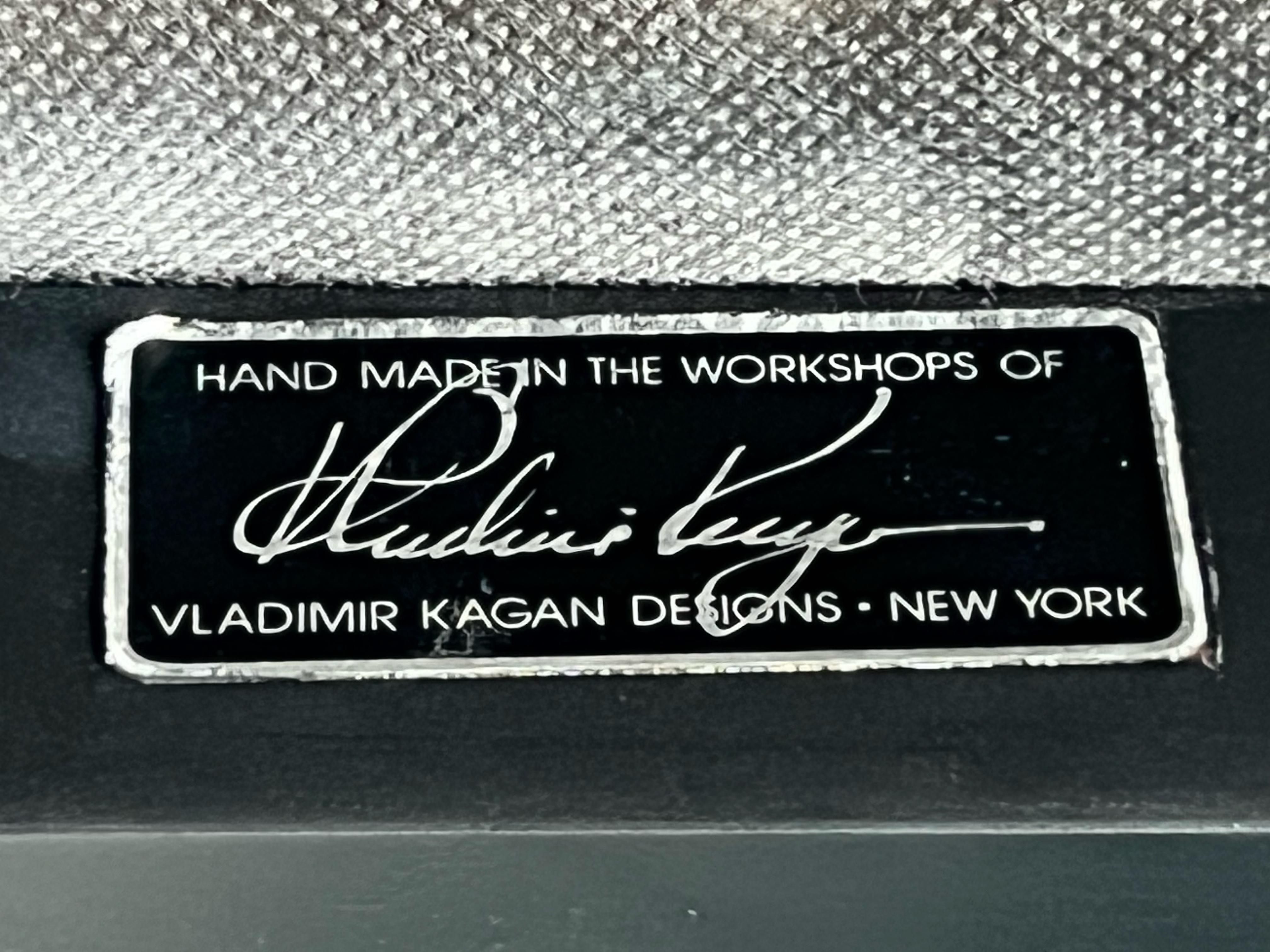Set di 8 sedie da pranzo Vladimir Kagan in vendita 3