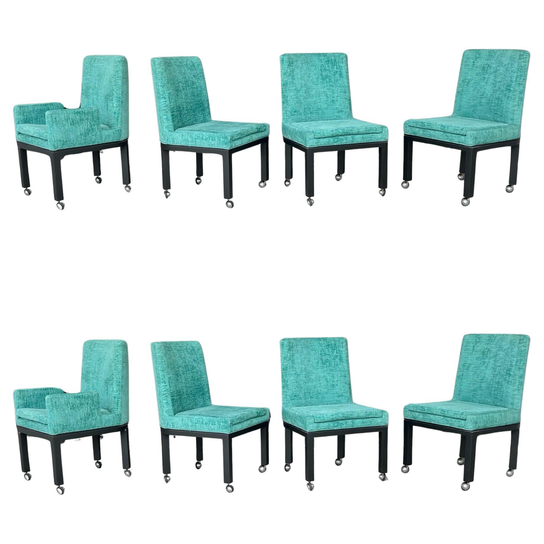 Vladimir Kagan Set of 8 Dining Chairs