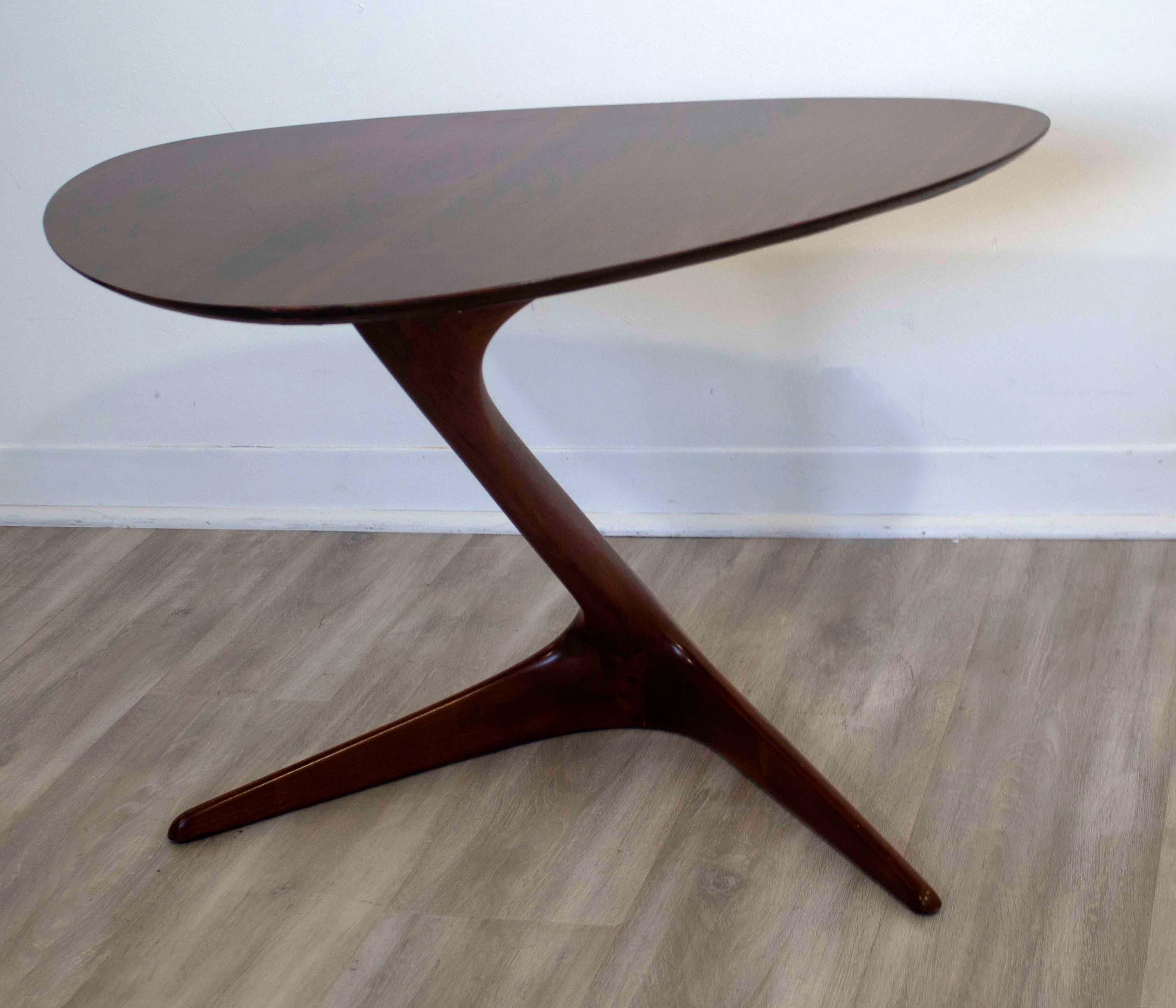 Vladimir Kagan Signed Cantilever Unicorn End Table 6