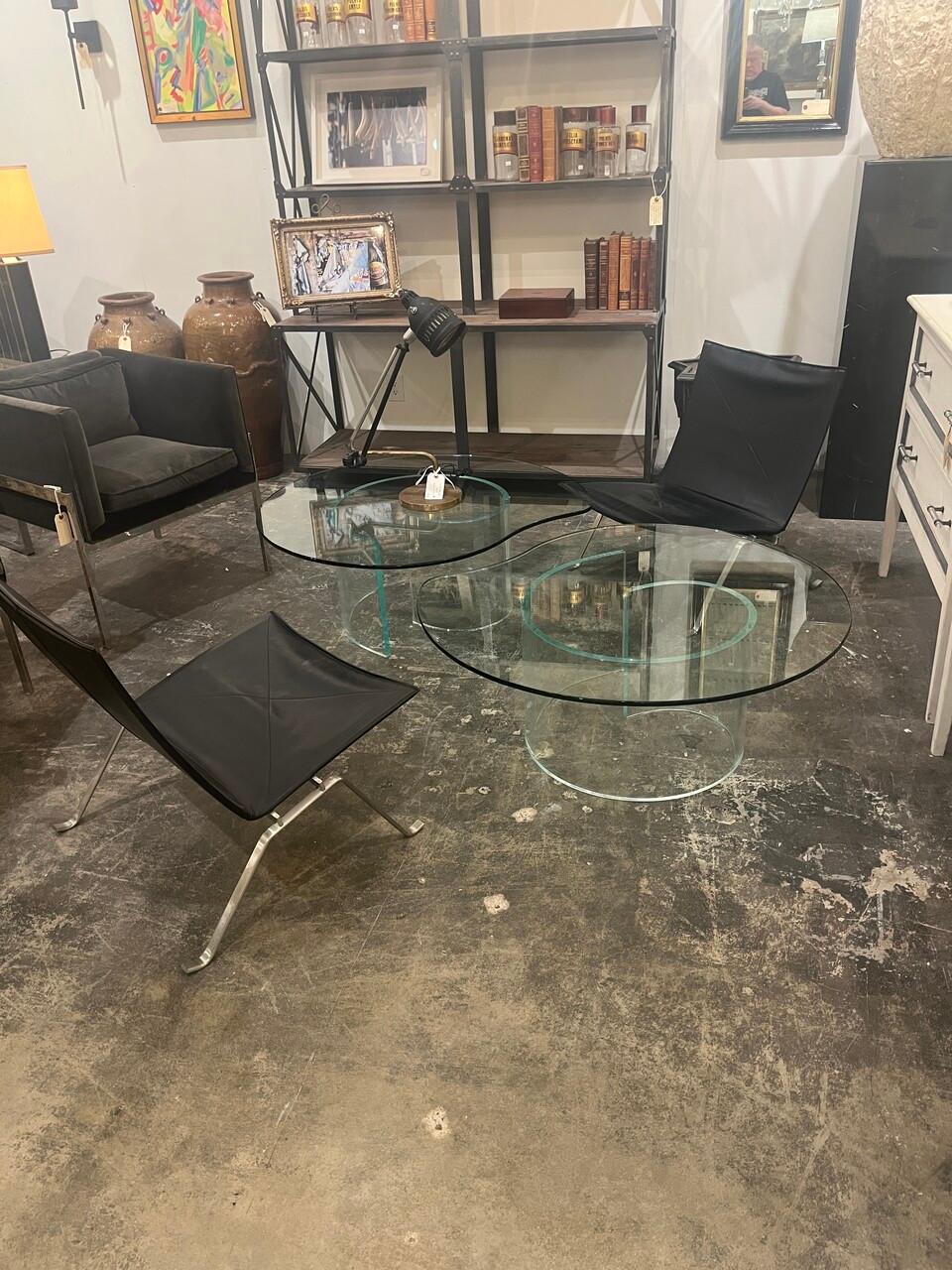 Table basse à escargots de Vladimir Kagan Bon état - En vente à Houston, TX
