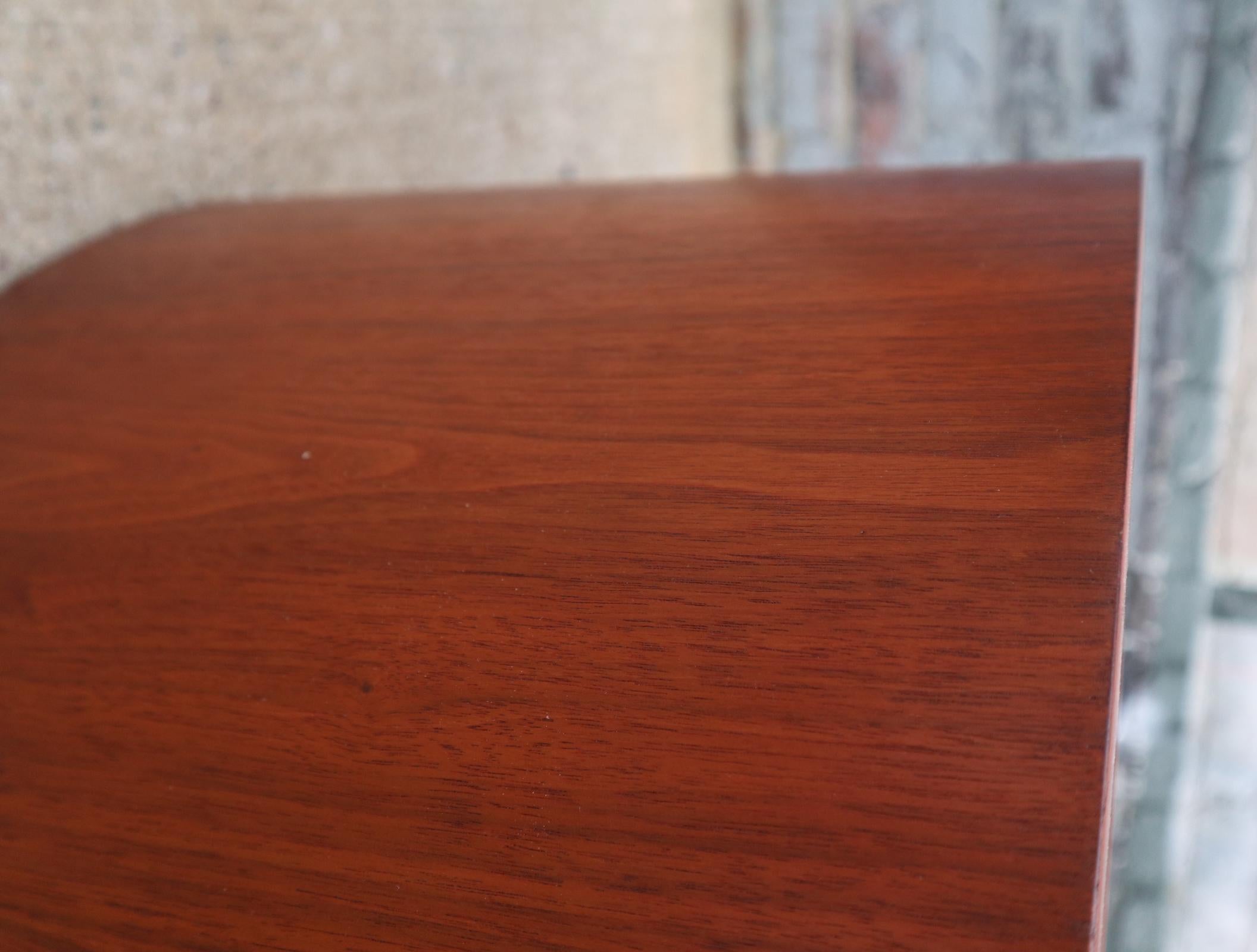 American Vladimir Kagan Snail Coffee Table in Walnut with Original Glass