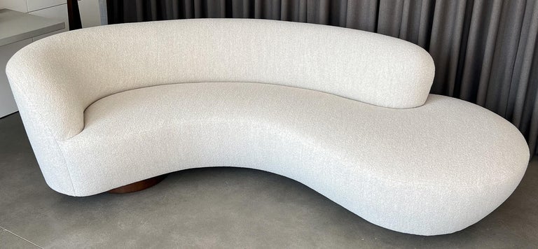 Stained Vladimir Kagan Sofa for Directional