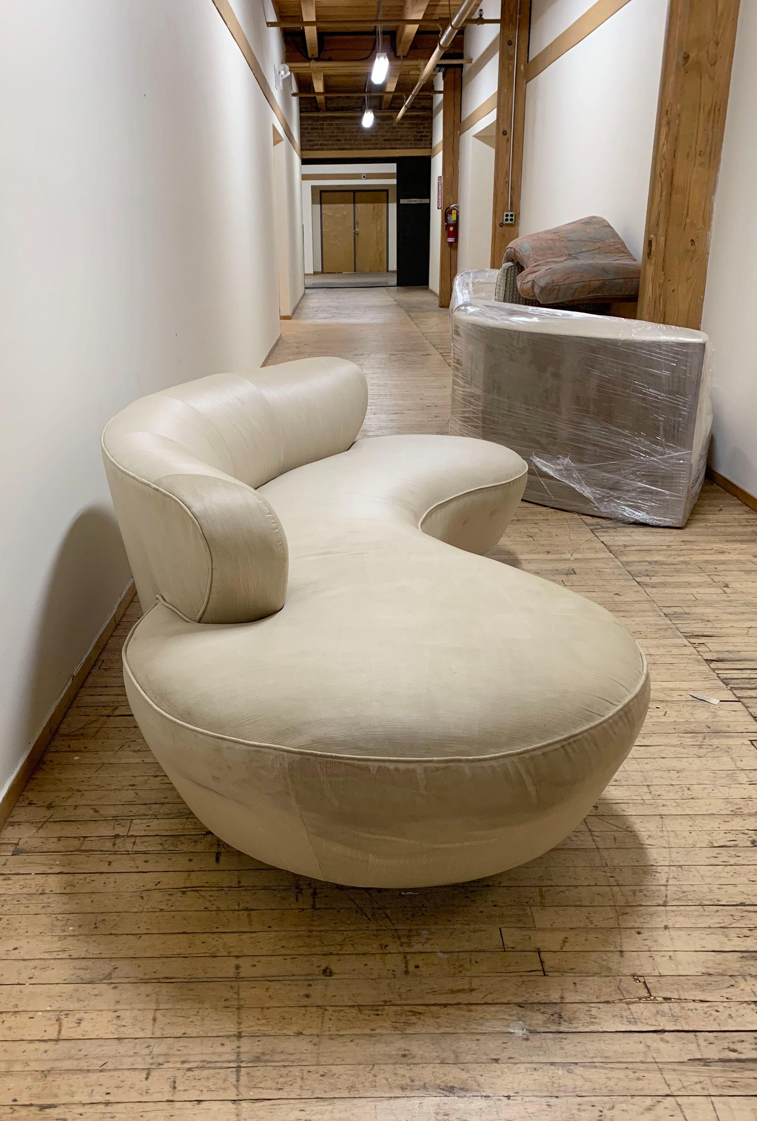 Vladimir Kagan Serpentine Cloud Sofa for Directional 1