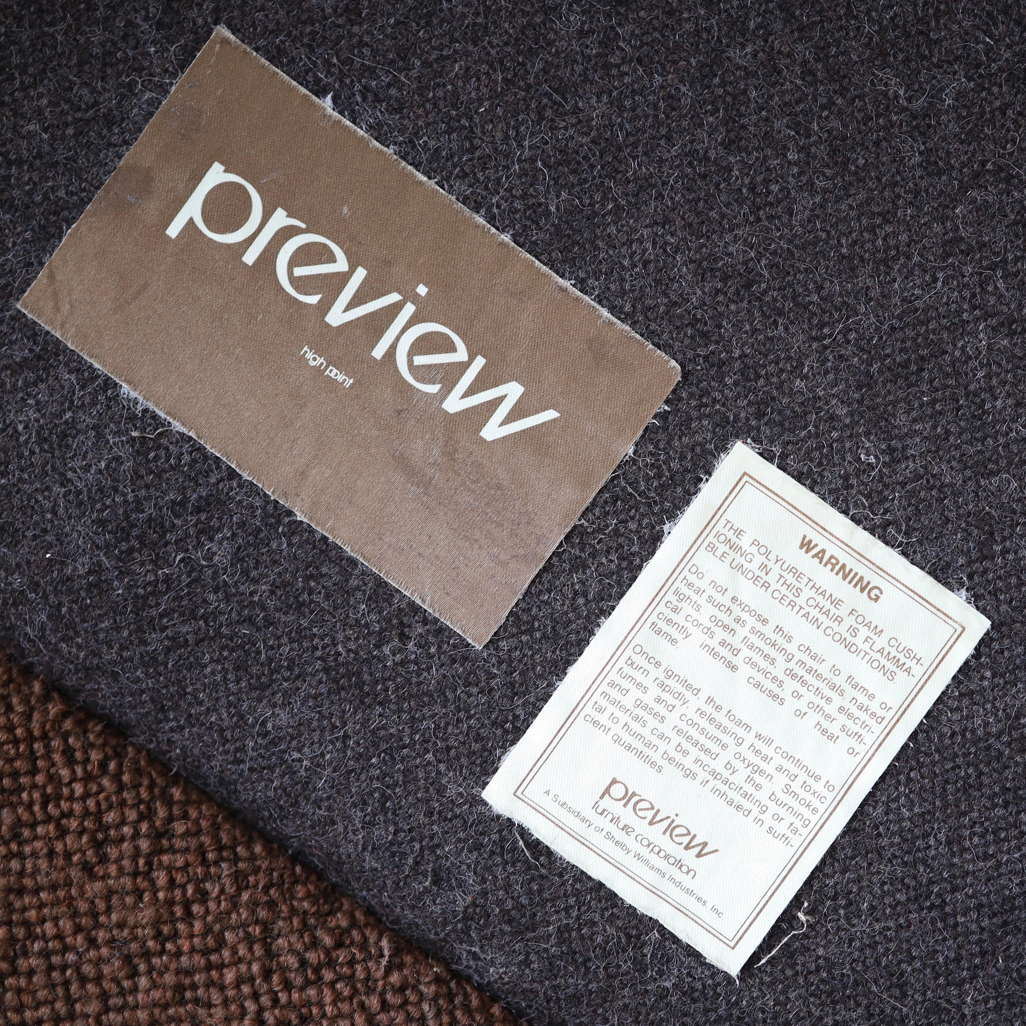 American Vladimir Kagan Sofa for Preview For Sale