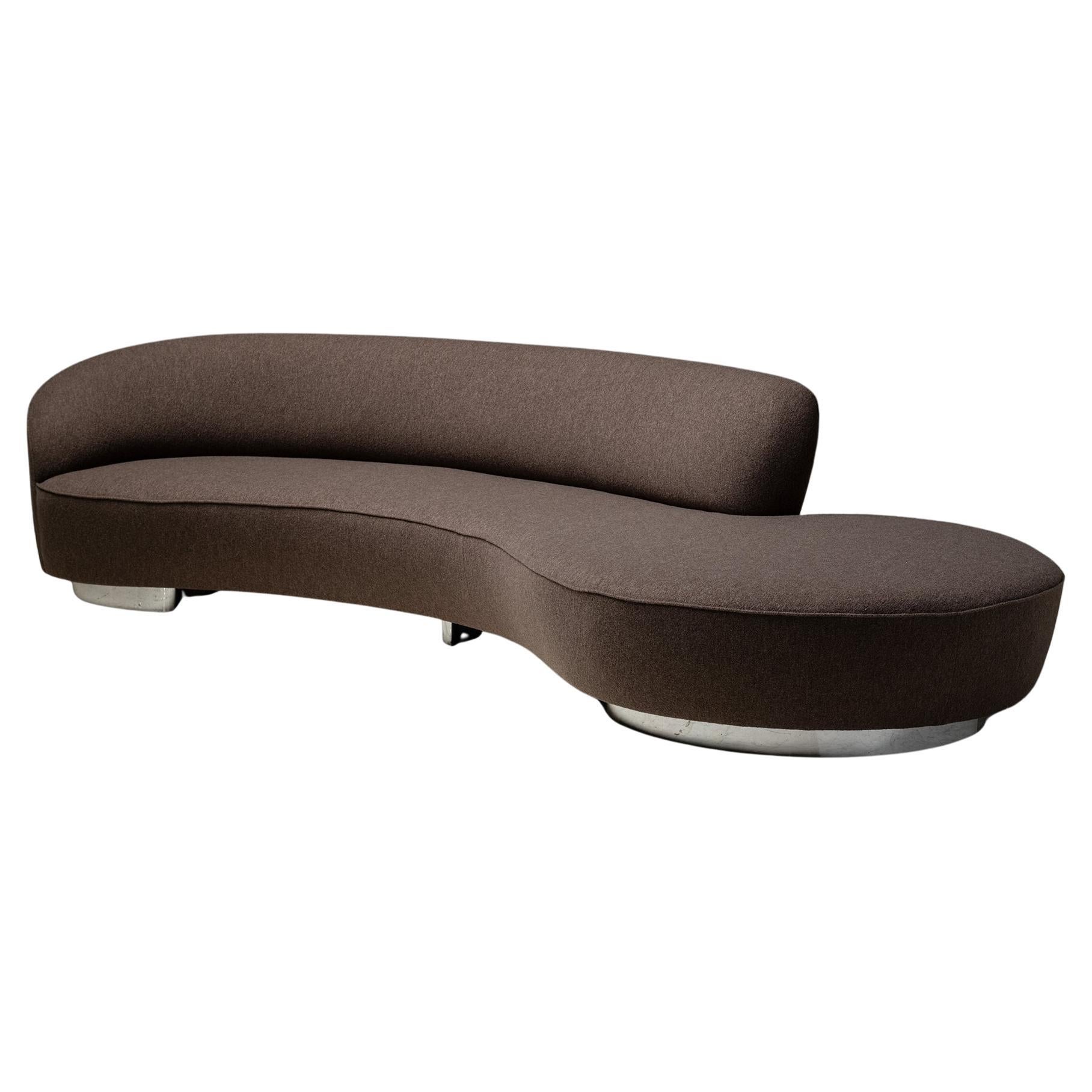 Vladimir Kagan Sofa in Wool, America 2005