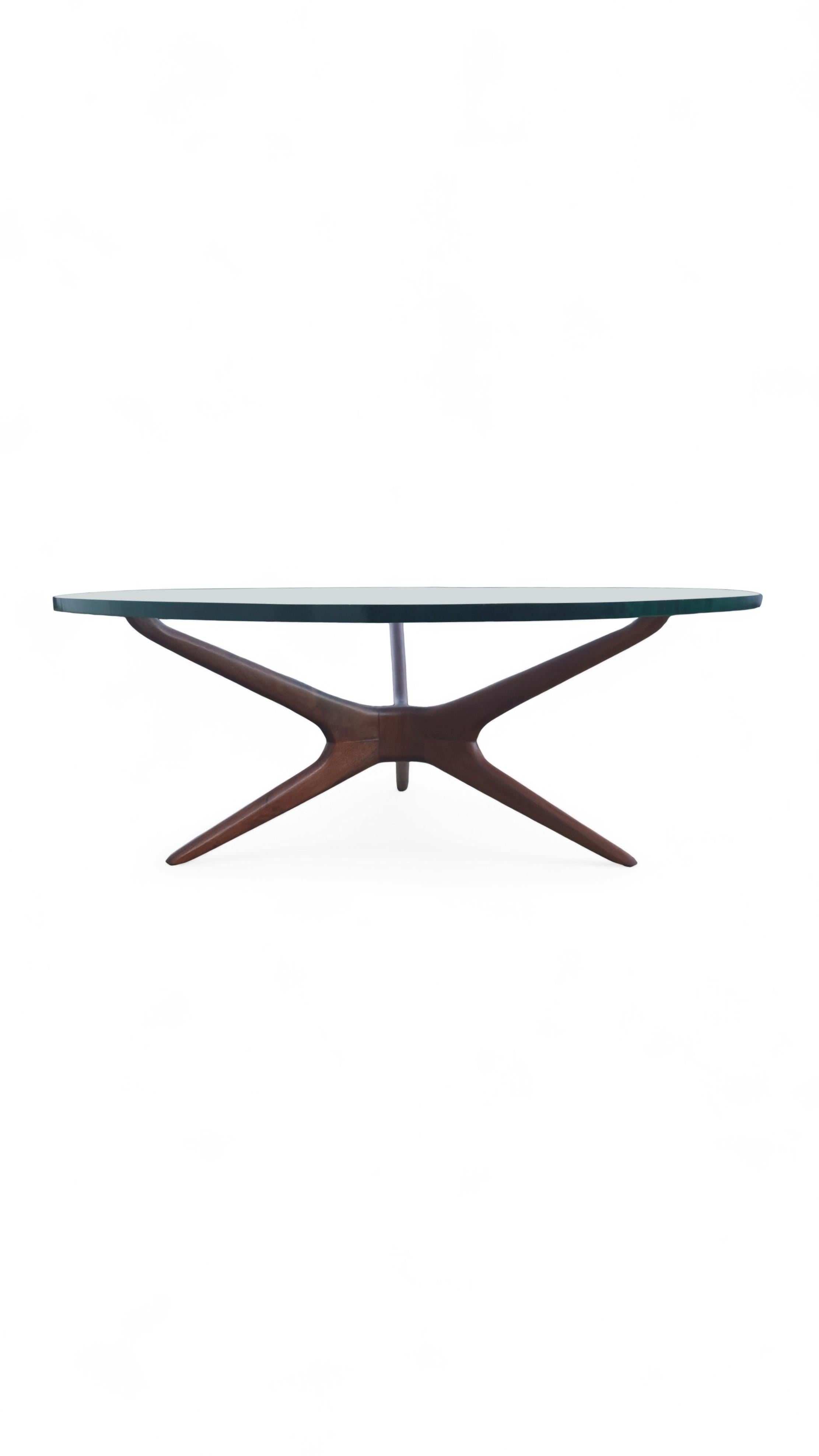 Vladimir Kagan Stil Couchtisch im Angebot 3