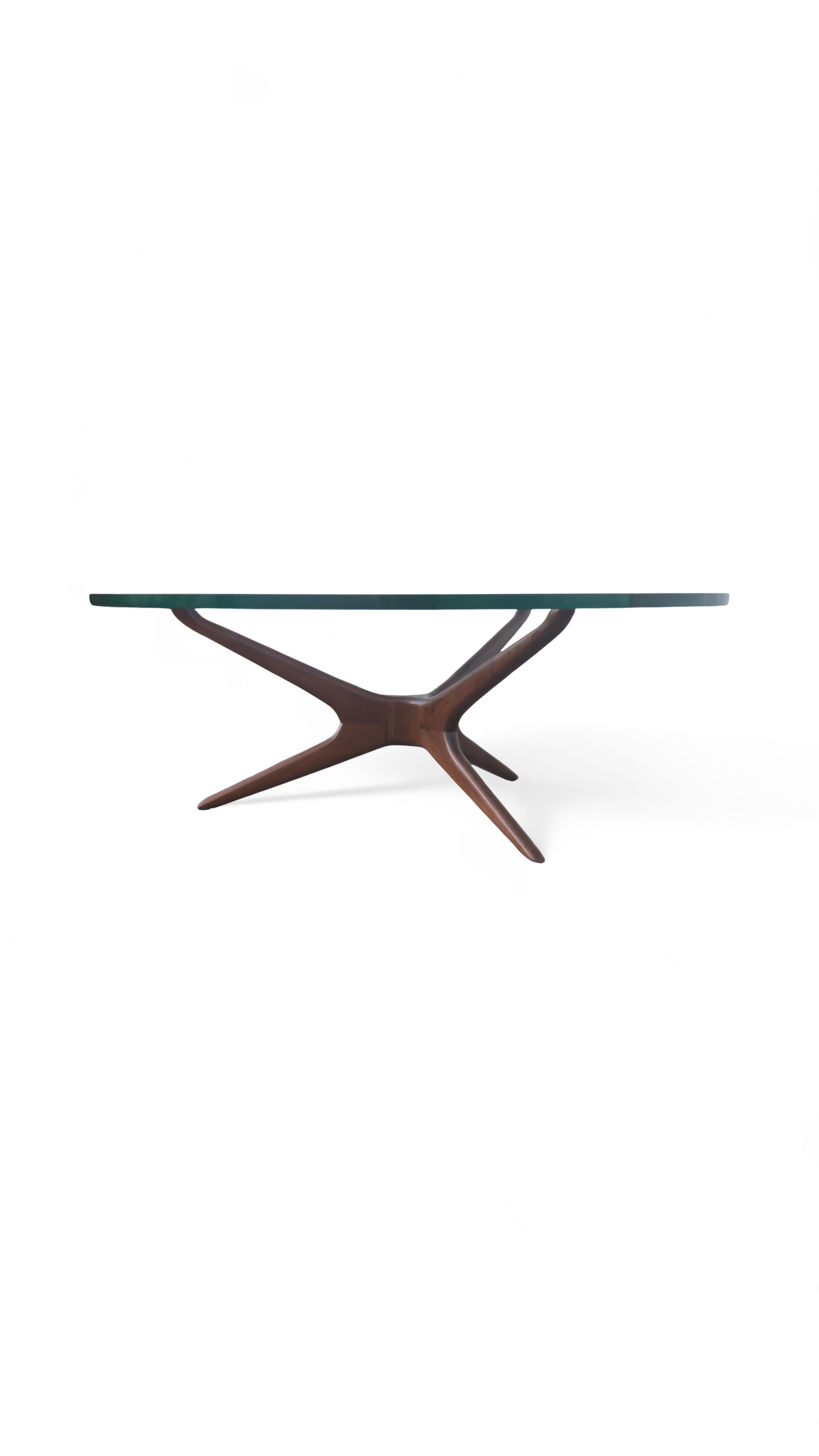 Vladimir Kagan Stil Couchtisch im Angebot 1