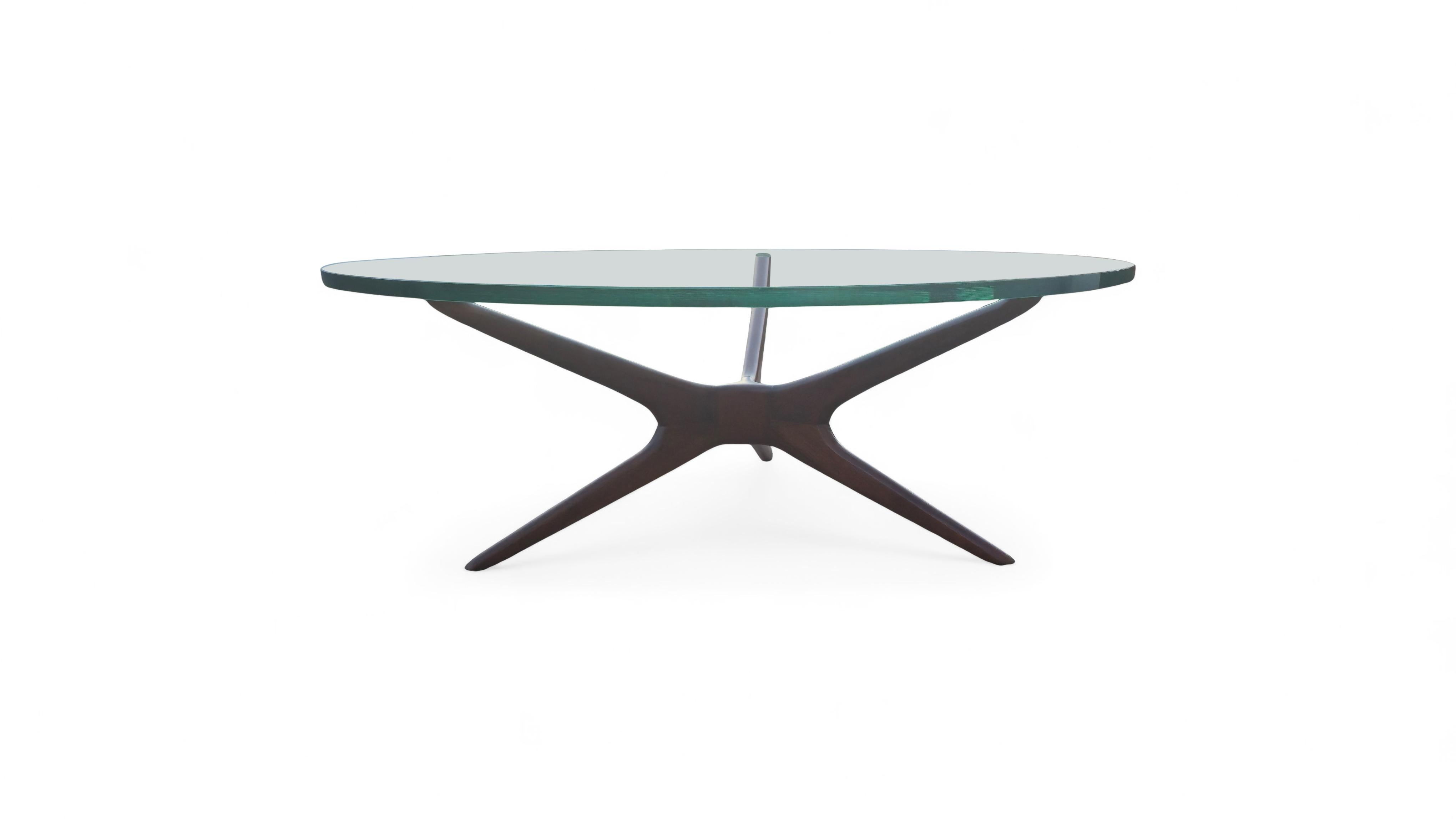 Vladimir Kagan Stil Couchtisch im Angebot 2