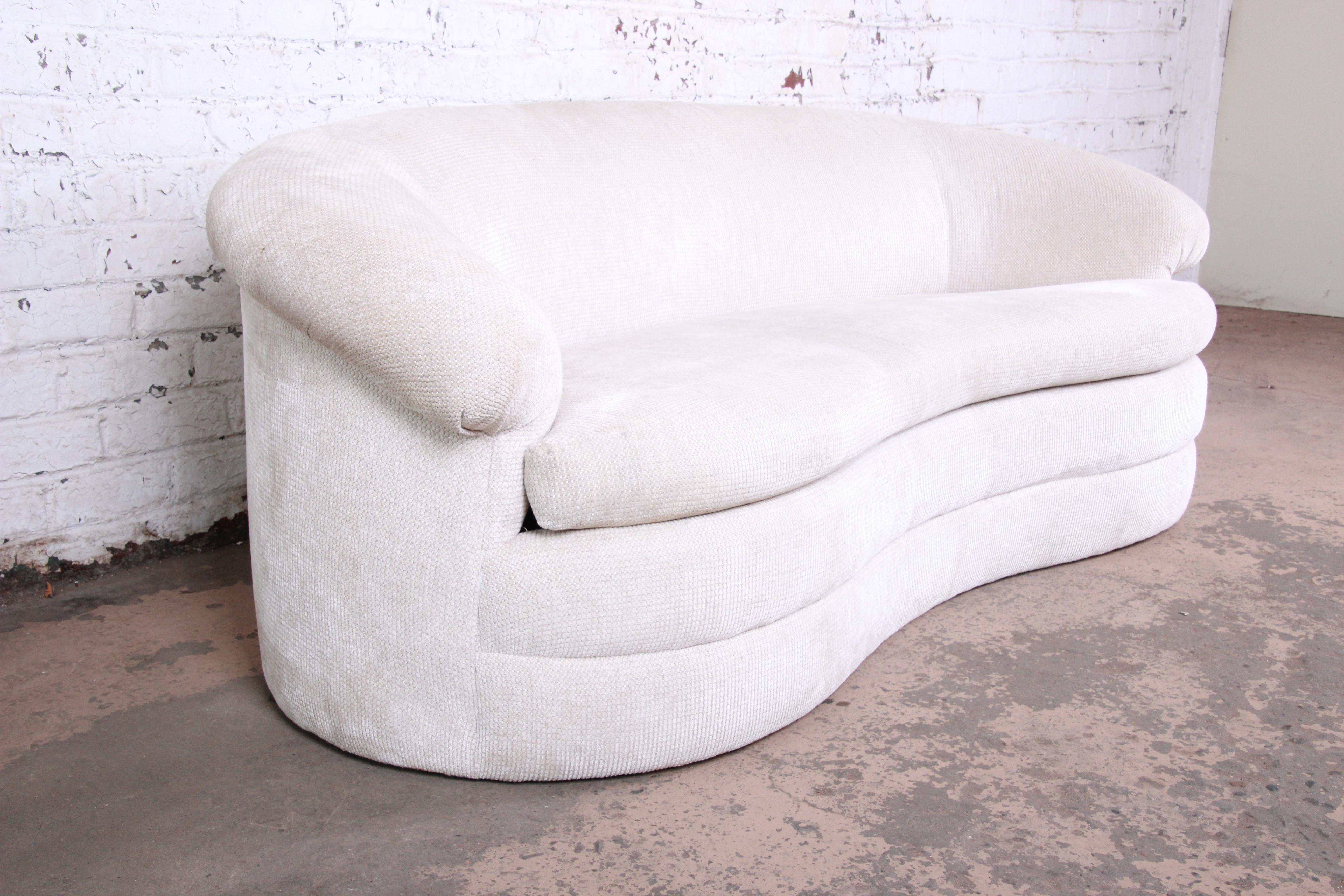 kidney shaped sofa for sale