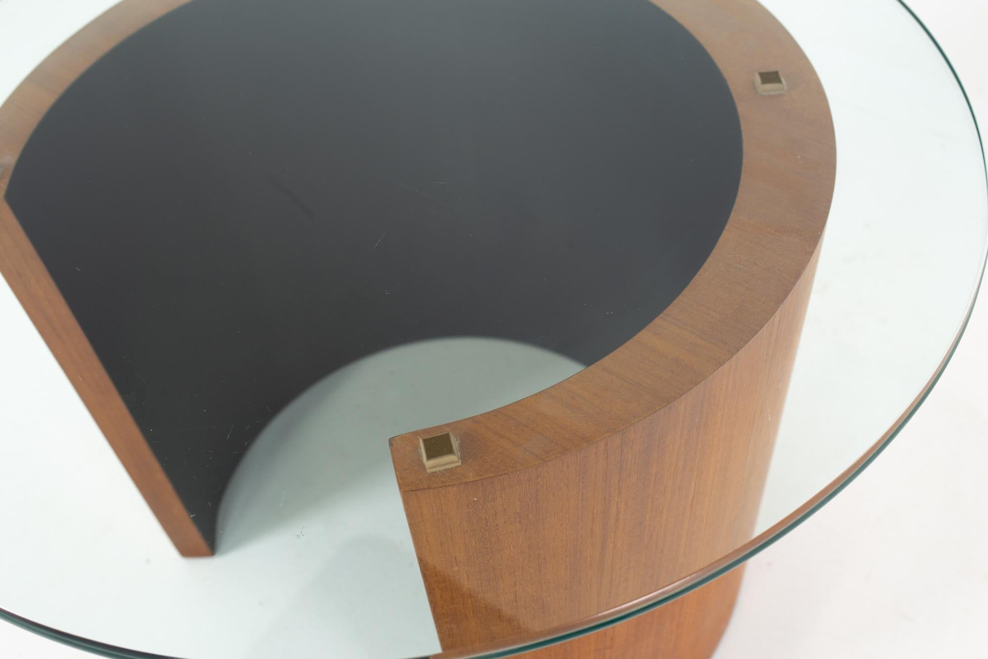 Midcentury Walnut Side End Table 1