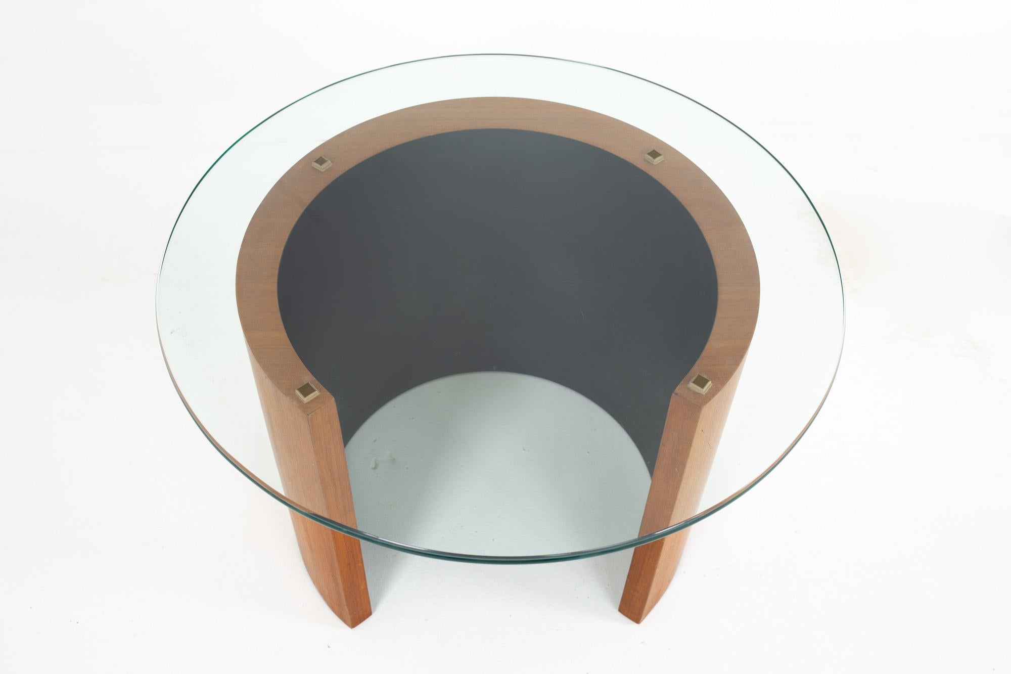 Midcentury Walnut Side End Table 2