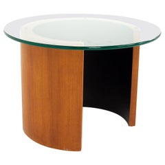 Midcentury Walnut Side End Table