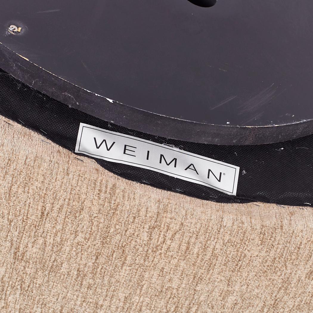 Vladimir Kagan Style Weiman Nautilus Mid Century Chairs - Pair For Sale 6