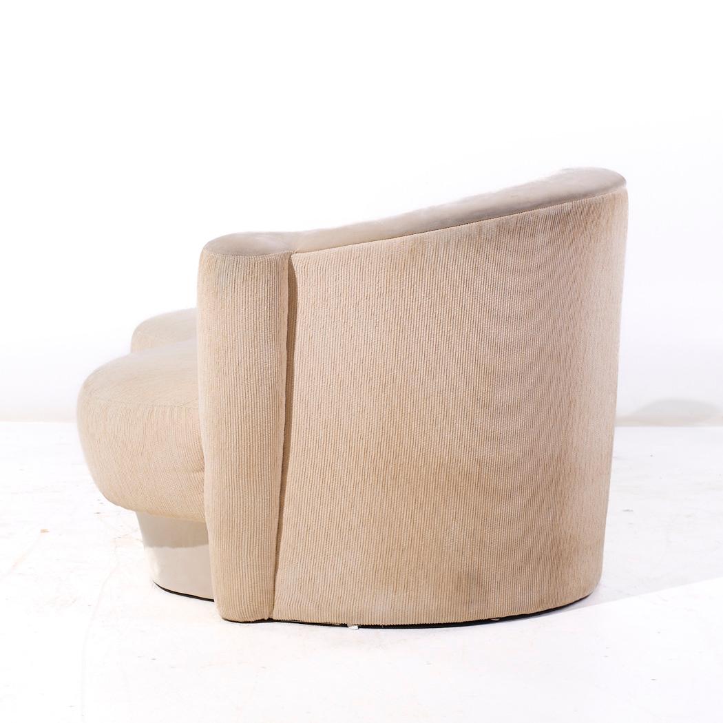 Americano Divano con chaise longue post-moderno Weiman in vendita