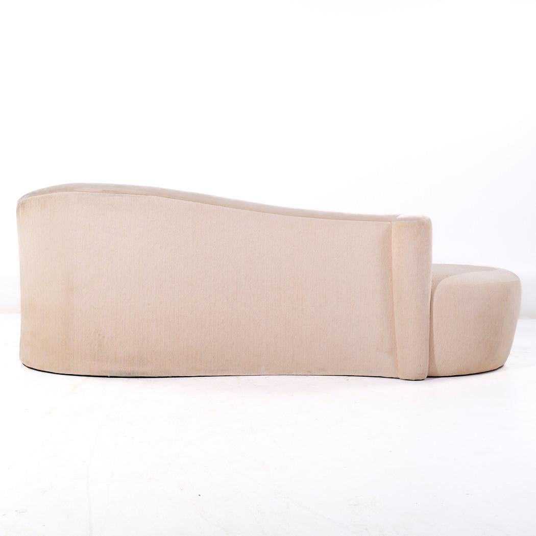 Fine XX secolo Divano con chaise longue post-moderno Weiman in vendita