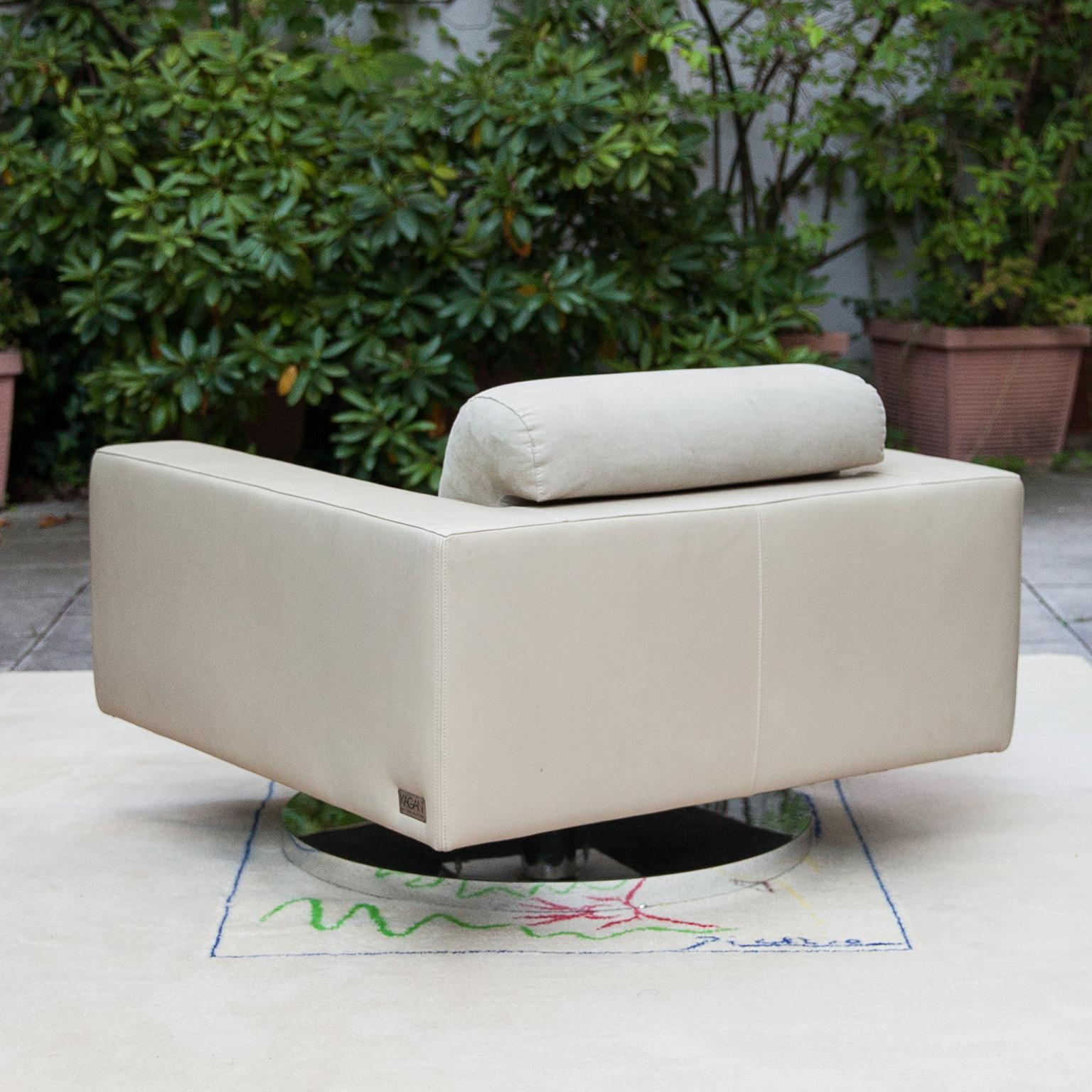 Vladimir Kagan Swivel Cube Lounge Chair, 1969 For Sale 5
