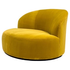 Vladimir Kagan Swivel Lounge Chair, Preview 1990
