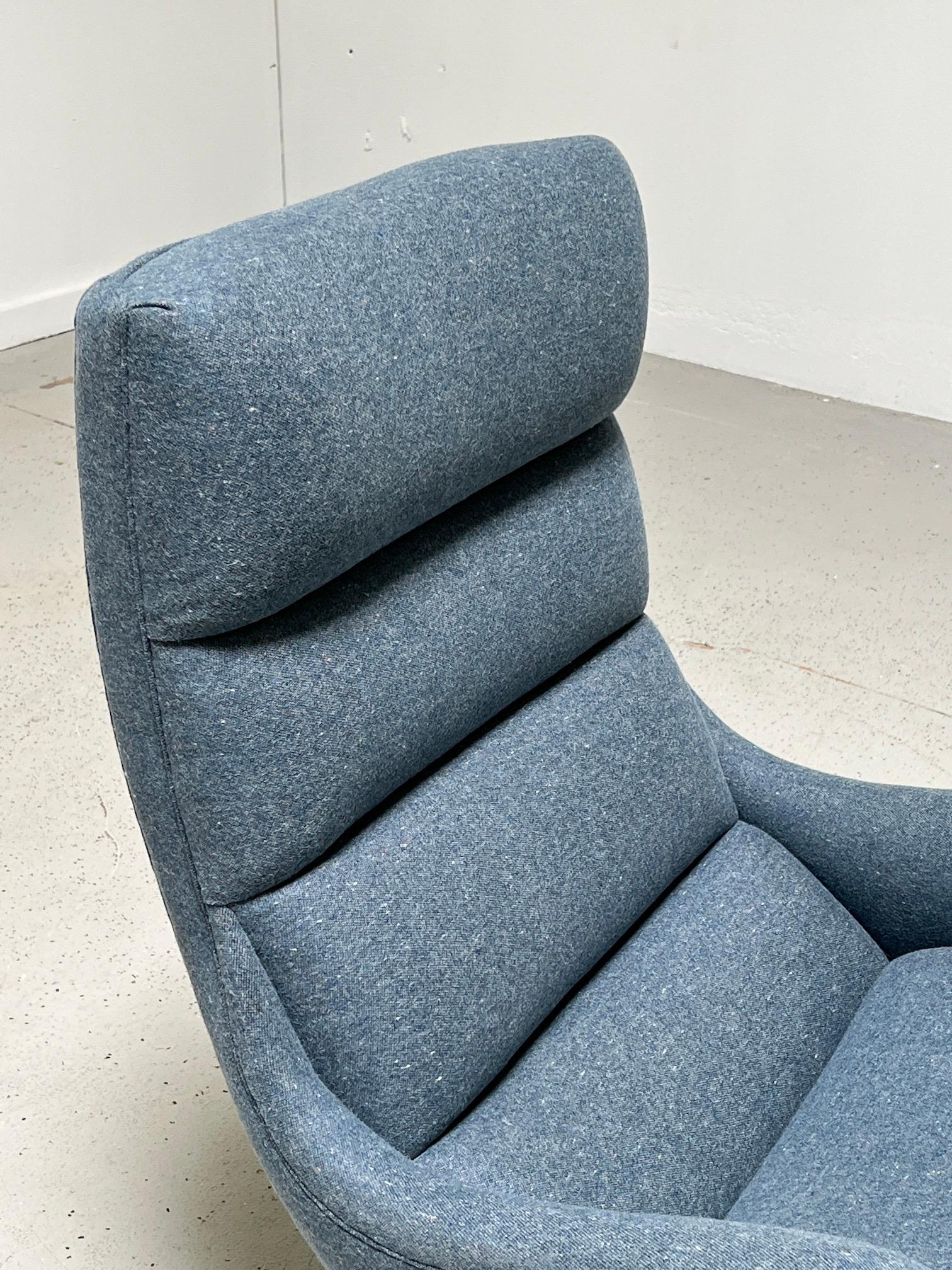 Vladimir Kagan Swiveling Cosmos Lounge Chair 3