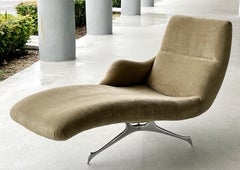 Vladimir Kagan Tri Symmetric Chaise Lounge
