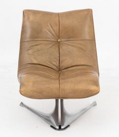 Vladimir Kagan "Unicorn" Lounge Chair