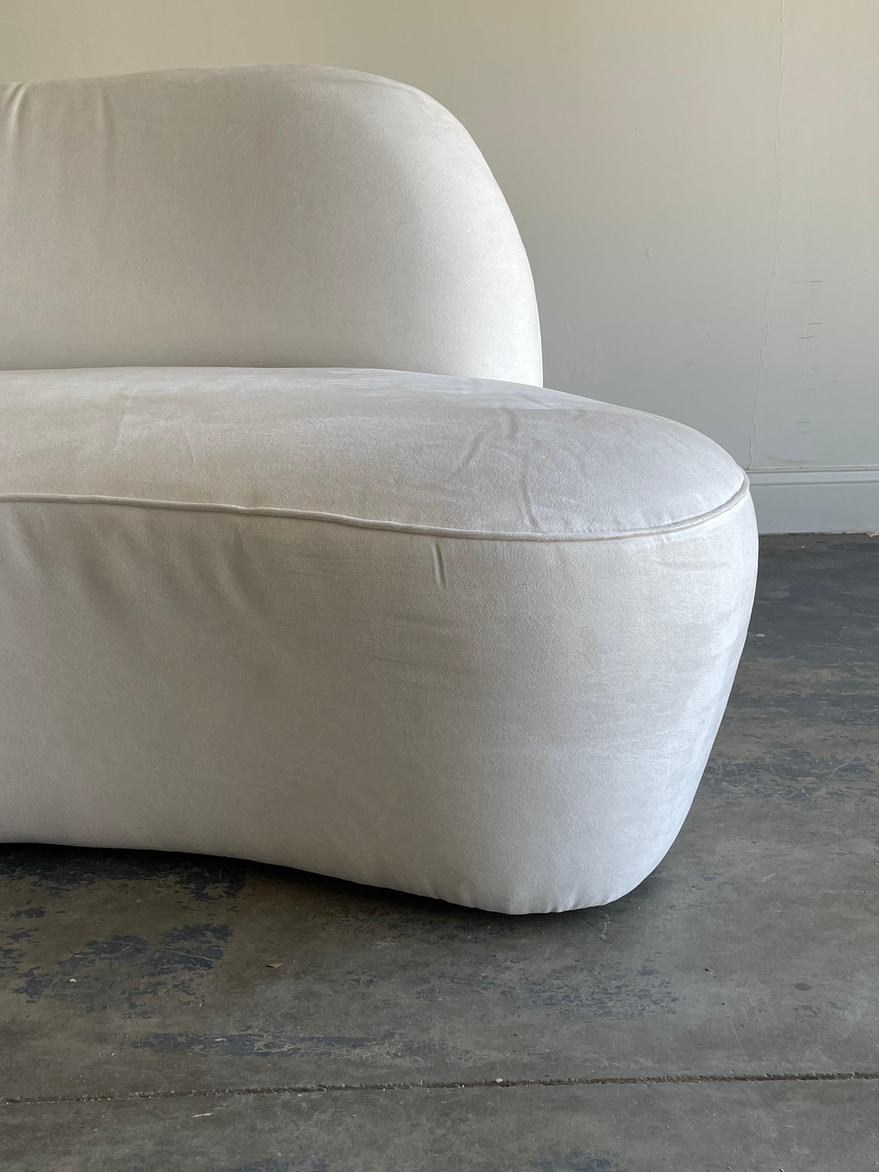 modern organic sofa