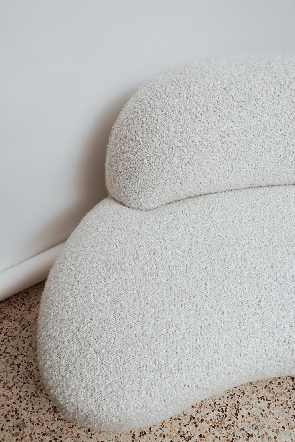 Bouclé Vladimir Kagan “Zoe” Freeform Sofa