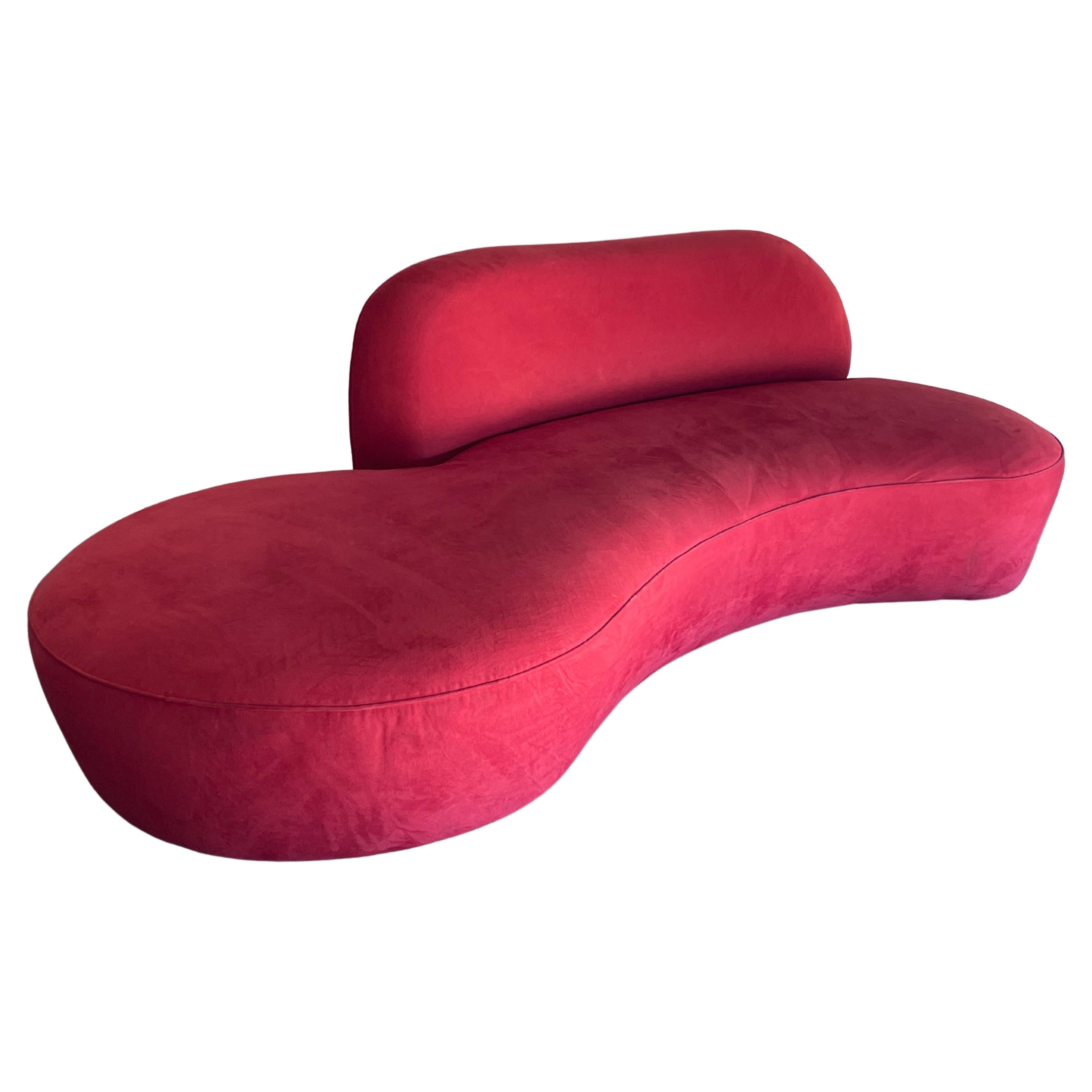 Vladimir Kagan “Zoe” Organic Freeform Sofa for American Leather