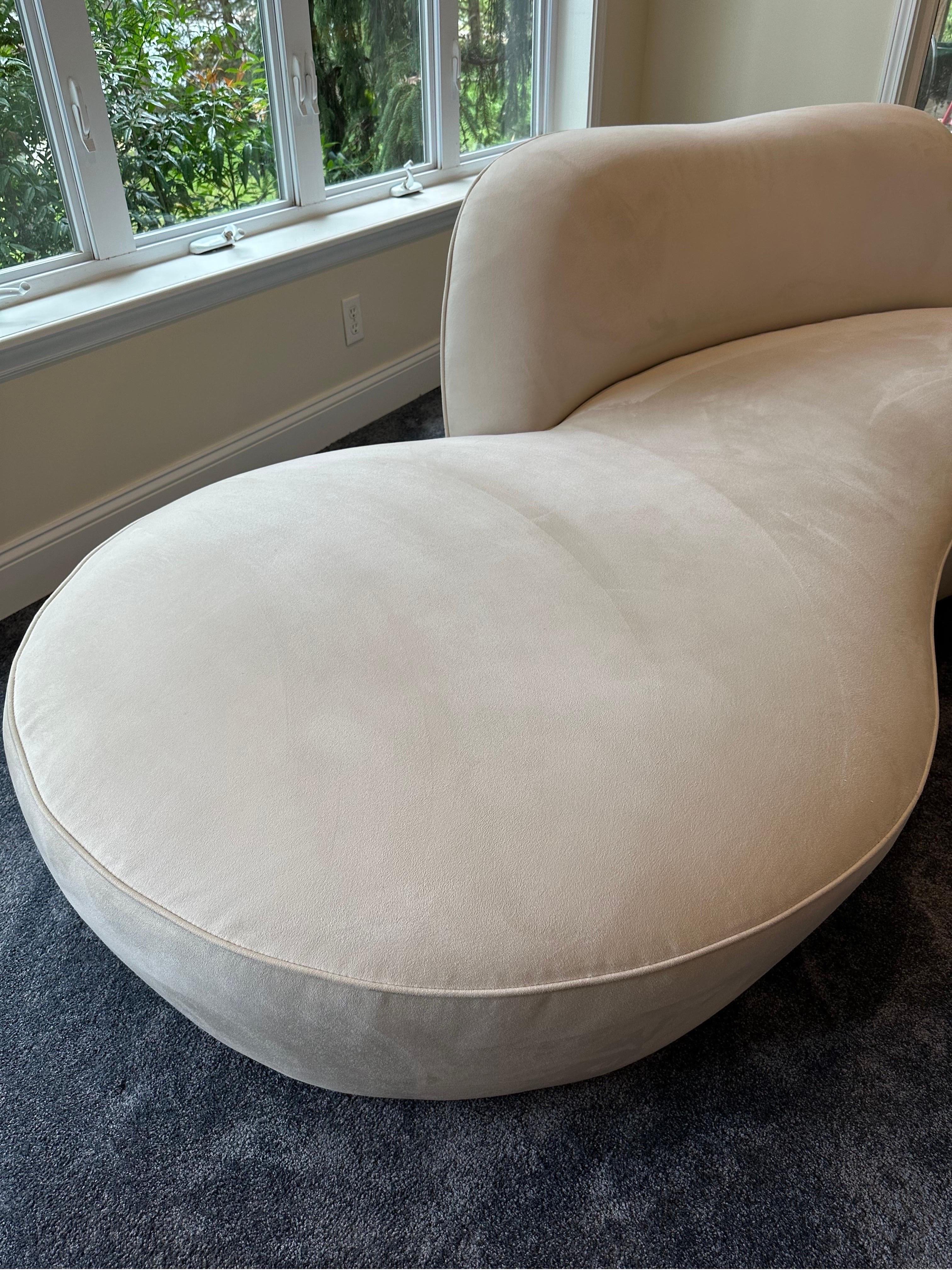 20th Century Vladimir Kagan “Zoe” Sofa for American Leather