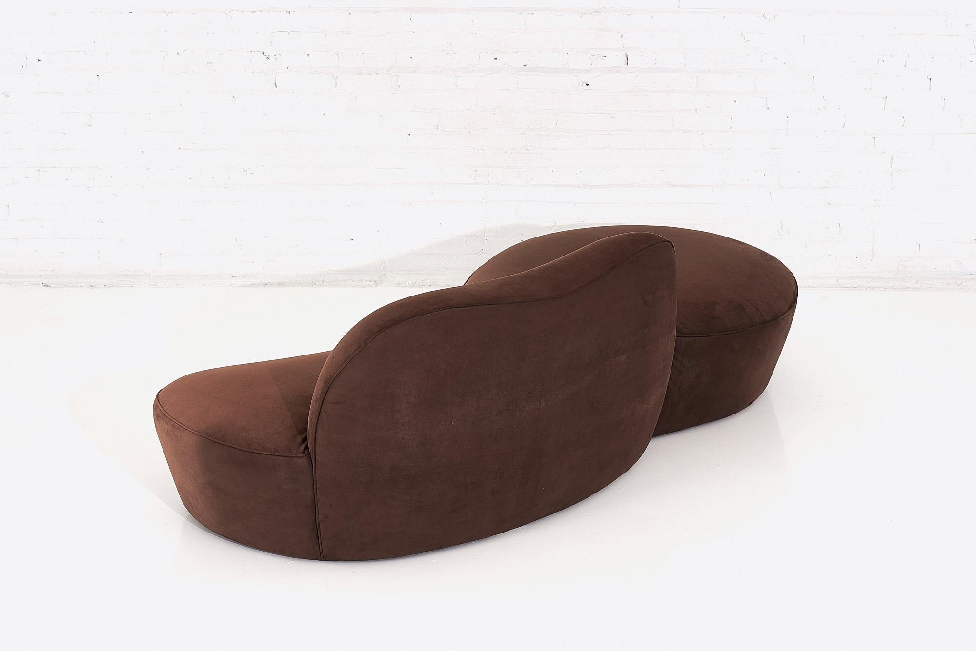 Vladimir Kagan „Zoe Sofa“ (Polster) im Angebot