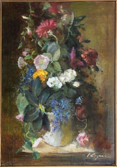 Flowers. 1997, canvas, oil, 67x46 cm