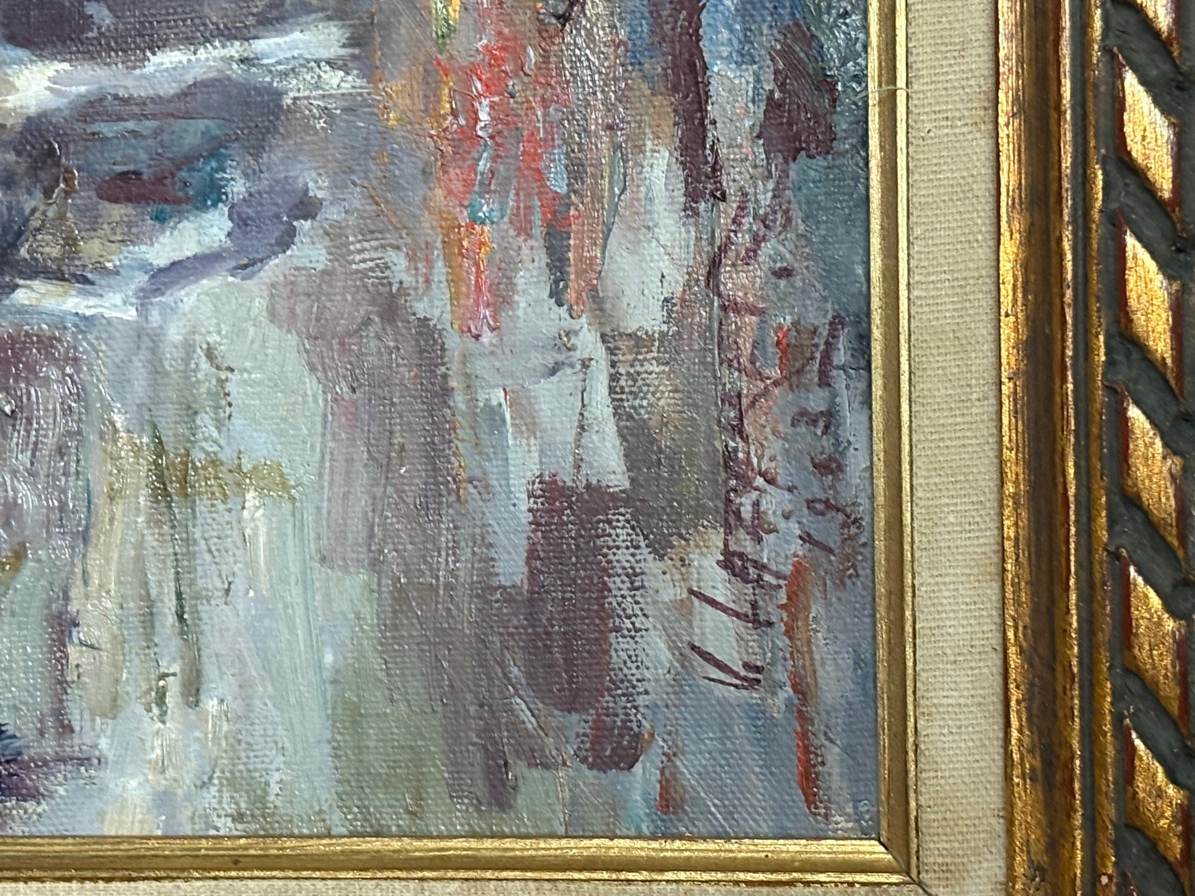 Vladimir Lazarev Original Öl auf Leinwand. In gutem Zustand. Maße 45x33