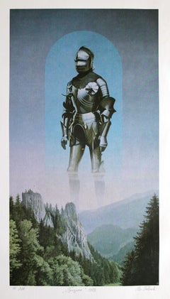 Retro Ghost. 1989., paper, screen print, 60x32.5 cm