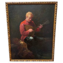 Vladimir Volodia Lazarev (Russian French, 1904-1988) "The Ballad" Impressionist