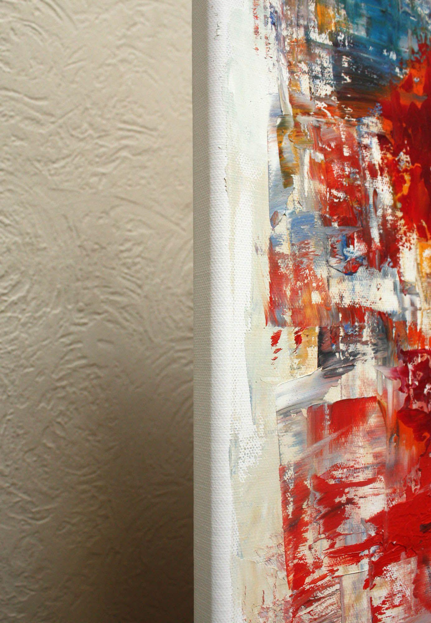 Ansia, disordine, Pittura, Olio su tela - Painting Espressionismo astratto di Vladimir Volosov