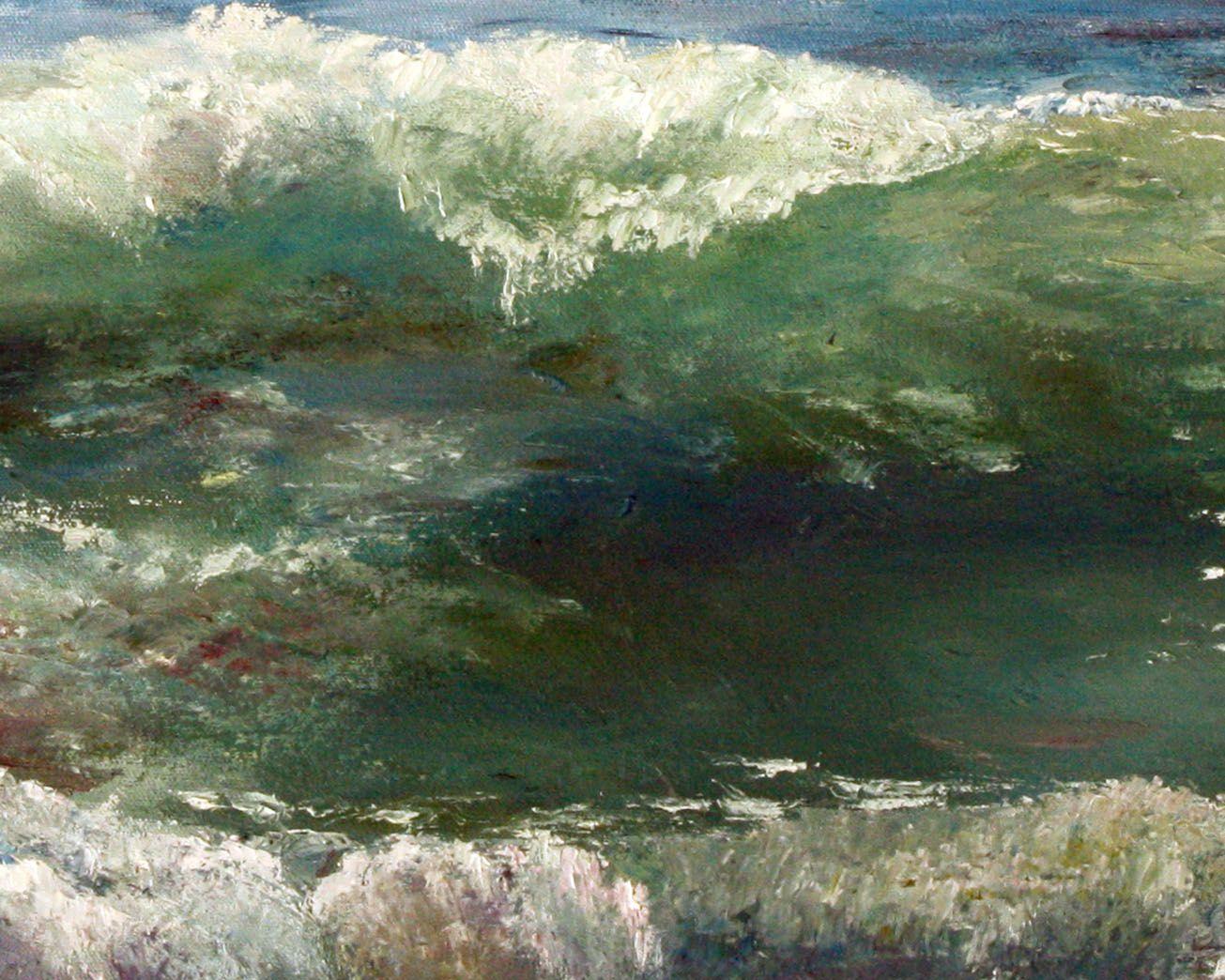Atlantic Ocean, Painting, Oil on Canvas 1