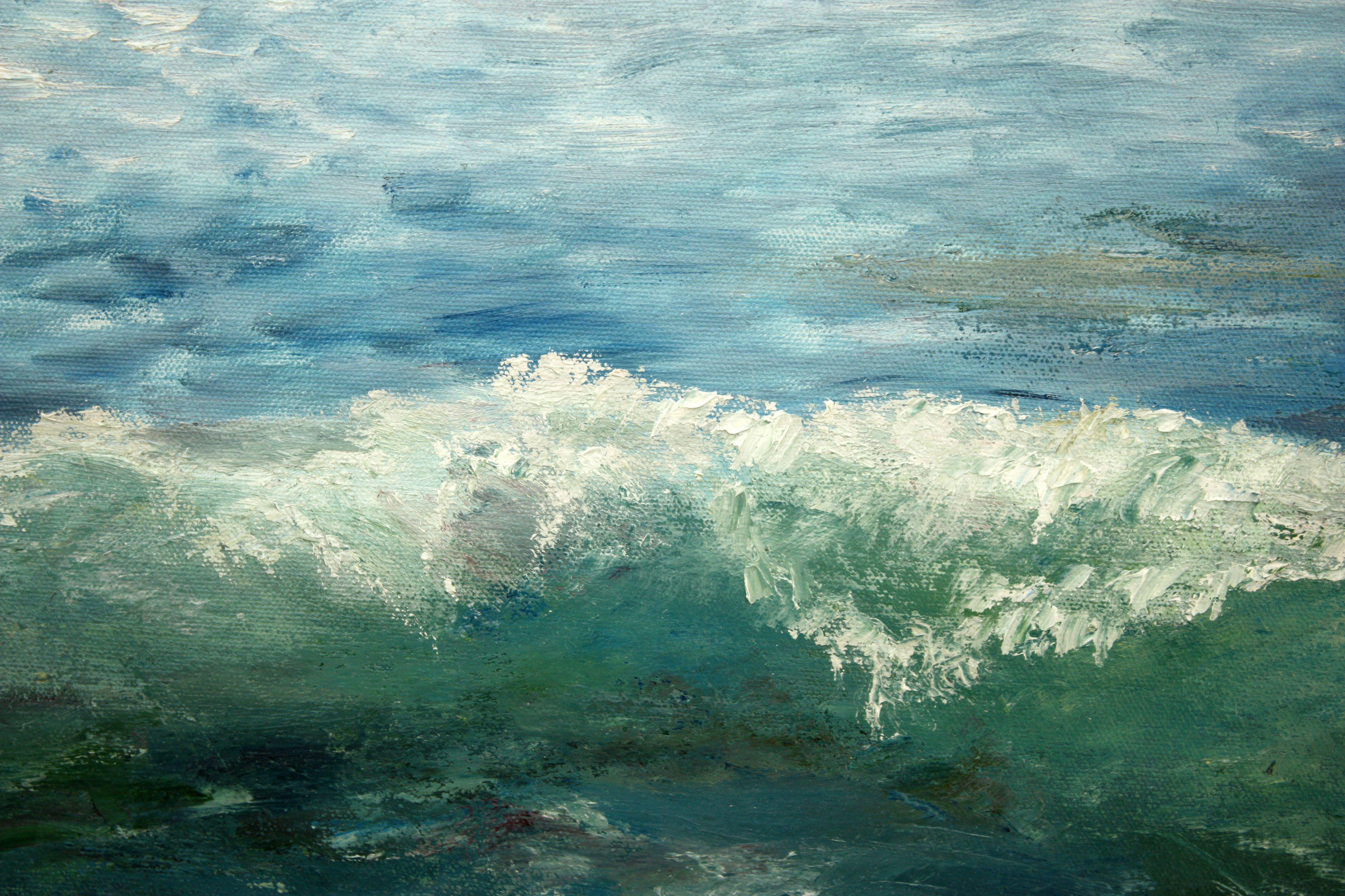 Atlantic Ocean, Painting, Oil on Canvas 2