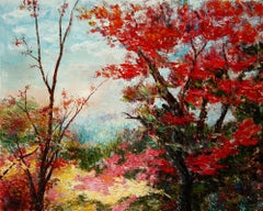 Autumn Colors, Painting, Oil on Canvas