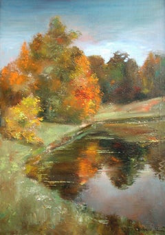 Evening soon, Painting, Oil on Canvas
